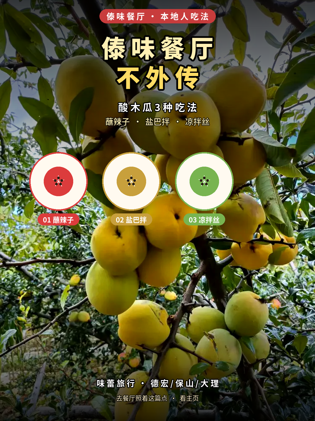 傣味酸木瓜